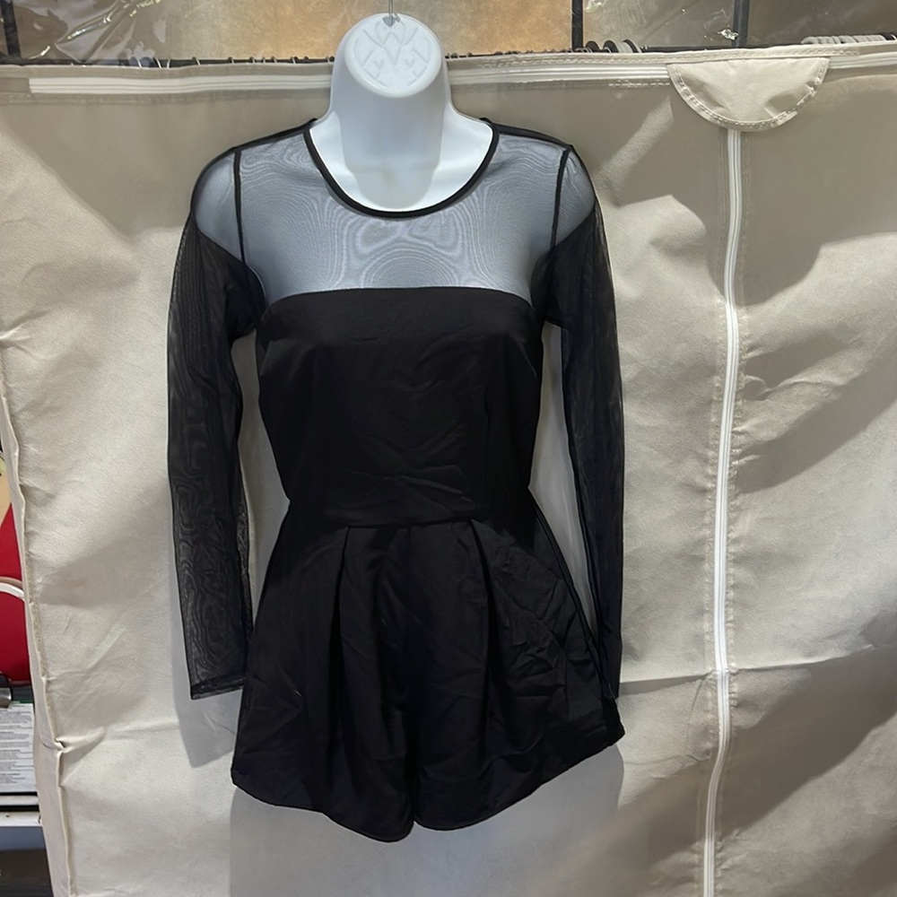Aqua romper black